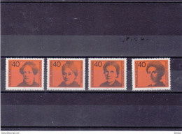 RFA 1974 FEMMES Yvert 640-643, Michel 791-794 NEUF** MNH Cote 3,60 Euros - Unused Stamps