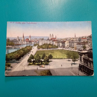 Cartolina Zurich, Alter Tonhalleplatz. Viaggiata - Andere & Zonder Classificatie