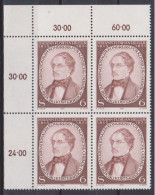 1981 , Mi 1676 ** (1) - 4er Block Postfrisch - Internationaler Kongreß Für Klinische Chemie - Nuevos