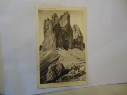 ITALY   POSTCARDS  Le Tre Cime Di Lavaredo  MOUNTAINS - Autres & Non Classés