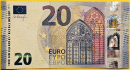 20 Euro 2° Serie Italia  S020 A2 - SE1415... Circulated /poco) Draghi - 20 Euro