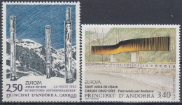 FRENCH ANDORRA 451-452,unused - Sonstige & Ohne Zuordnung