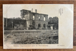 Mulhouse - Banhof Napoleonsinsel Nach Der Beschiessung - Mulhouse