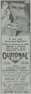 OLOTONAL Pathé è Una Vera Meraviglia - Pubblicità D'epoca - 1930 Old Ad - Publicités