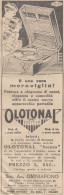 OLOTONAL Pathé è Una Vera Meraviglia - Pubblicità D'epoca - 1930 Old Ad - Publicités