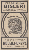 Ferro-China Bisleri Liquore Tonico - 1931 Pubblicità - Vintage Advertising - Publicités