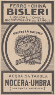 Ferro-China Bisleri Liquore Tonico - 1931 Pubblicità - Vintage Advertising - Publicités