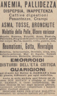 Rimedi Del Dott. DAMMAN - 1926 Pubblicità Epoca - Vintage Advertising - Publicités