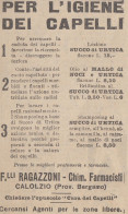 Succo Di Urtica - F.lli Ragazzoni - Calolzio - 1926 Pubblicità Epoca - Advertising