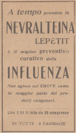 NEVRALTEINA Lepetit - 1926 Pubblicità Epoca - Vintage Advertising - Publicités