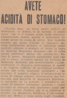 Magnesia Bisurata - 1926 Pubblicità Epoca - Vintage Advertising - Advertising