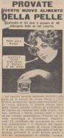 Crema TOKALON - 1926 Pubblicità Epoca - Vintage Advertising - Advertising