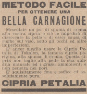 Cipria Petalia Di TOKALON - 1926 Pubblicità Epoca - Vintage Advertising - Publicités