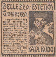 KATA-KUDO - Laboratori Tenca - Milano - 1926 Pubblicità Epoca - Vintage Ad - Advertising