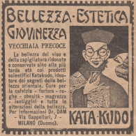 KATA-KUDO - Laboratori Tenca - Milano - 1926 Pubblicità Epoca - Vintage Ad - Publicités