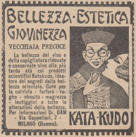 KATA-KUDO - Laboratori Tenca - Milano - 1926 Pubblicità Epoca - Vintage Ad - Advertising