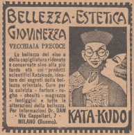 KATA-KUDO - Laboratori Tenca - Milano - 1926 Pubblicità Epoca - Vintage Ad - Publicités