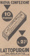 LATTOPURGIN Purgativo - 1926 Pubblicità Epoca - Vintage Advertising - Advertising