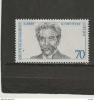 RFA 1975 Albert Scweitzer Yvert 679, Michel 830  NEUF** MNH Cote 3 Euros - Unused Stamps