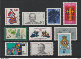 RFA 1975 Yvert 680-683 + 691+ 693-694 + 713-715 NEUF** MNH Cote : 11,30 Euros - Unused Stamps