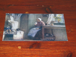 77096-        SCOTTISH LIFE AND CHARACTER - GRANNIE'S CUP OF TEA - Peintures & Tableaux