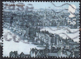 GREAT BRITAIN 2002 QEII 68p Multicoloured, Bridges Of London-Tower Bridge SG2313 FU - Used Stamps