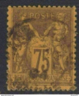 LUXE RARE OBLI Noires Des Imprimés N°99 Cote 80€ - 1876-1898 Sage (Type II)