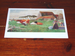 77099-       FLORIMOND VAN ACKER, "FLEMISH FARM" - Malerei & Gemälde
