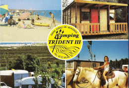*CPM - 34 - VENDRES-PLAGE - Camping Le Trident III - Autres & Non Classés