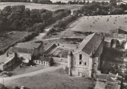 EN AVION AU DESSUS JARD SUR MER ABBAYE ROYALE VUE AERIENNE CPSM 10X15 TBE - Autres & Non Classés