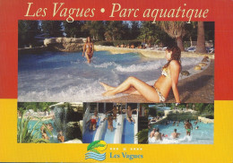 *CPM - 34 - VENDRES-PLAGE - Camping Les Vagues - Parc Aquatique - Multivue - Autres & Non Classés