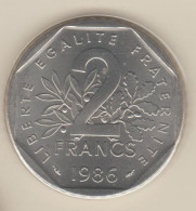 2 Francs 1986 Sous Scellé - BU, Proofs & Presentation Cases