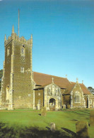 SANDRINGHAM CHURCH, SANDRINGHAM, NORFOLK, ENGLAND. UNUSED POSTCARD  Nd3 - Kerken En Kloosters