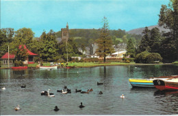 THE BOATING POND, MOFFAT, DUMFRIESSHIRE, SCOTLAND. UNUSED POSTCARD   Nd3 - Dumfriesshire