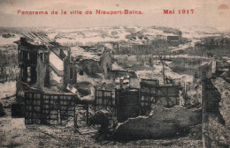 Nieuport Bains (Mai 1917) - Panorama De La Ville - Nieuwpoort