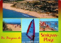 * CPM - 34 - SERIGNAN - Bonjour De Sérignan-Plage - Multivue - Other & Unclassified