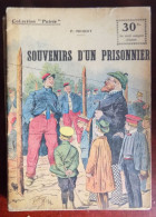 Collection Patrie : Souvenirs D'un Prisonnier - P. Trubert - Historisch