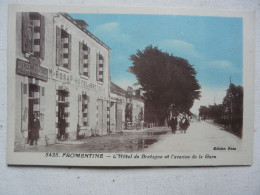 CPA 85 VENDEE - FROMENTINE : Hôtel De Bretagne - Autres & Non Classés