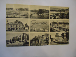 SWITZERLAND  POSTCARDS GENEVE    PANORAMA - Autres & Non Classés