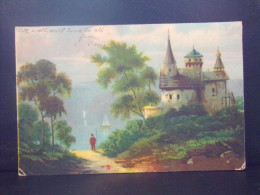 1701 THEME . PAYSAGE . MER . CHATEAU . - Sonstige & Ohne Zuordnung