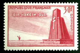 1952 FRANCE N 925 - BIR-HAKEIM - 1942 - NEUF* - Unused Stamps
