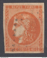 TBE/LUXE N°48 ORANGE JAUNE (cf Descr) - 1870 Emission De Bordeaux