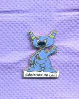 Rare Pins Cableries De Lens P392 - Steden