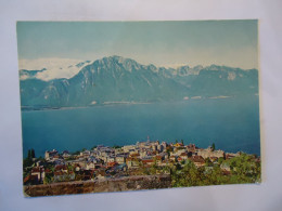 SWITZERLAND    POSTCARDS  Banque Cantonale Vaudoise MONTREAUX - Sonstige & Ohne Zuordnung