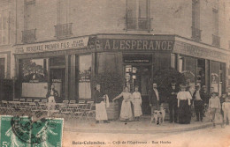 Bois-Colombes Café De L'Espérance Rue Hoche - Colombes