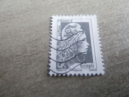 Type Marianne D'Yz - Phil@poste - Ecopli - Yt 5251 - Gris - Oblitéré - Année 2018 - - Used Stamps