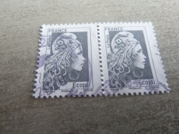 Type Marianne D'Yz - Phil@poste - Ecopli - Yt 5251 - Gris - Double Oblitérés - Année 2018 - - Gebraucht