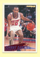 Basket : JOHNNY DAWKINS / DETROIT PISTONS / N° 65 / NBA - Fleer' 94-95 - 1990-1999