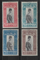 Egypte - Egypt 1929 - Ninth Birthday Of Prince Farouk - MH* - Ongebruikt