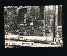 RARE. Cpsm 10x15. Photo BUFFIER N°12 "Les Conseils Superflus"  - Alfa - Fotografie